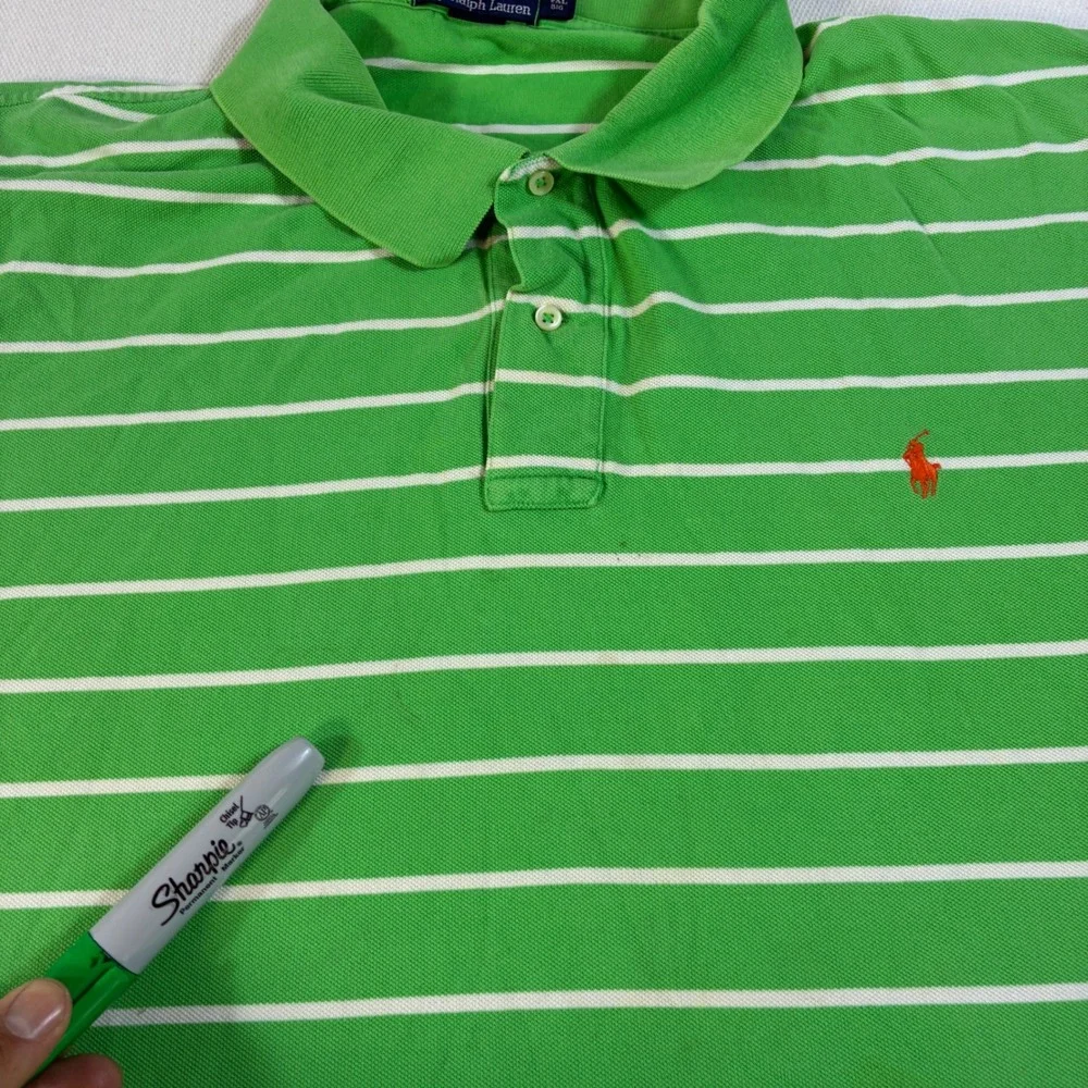 Polo Ralph Lauren Lot 3 Big & Tall 3XB 4XB 4XL Black Green Red Long Short‎
